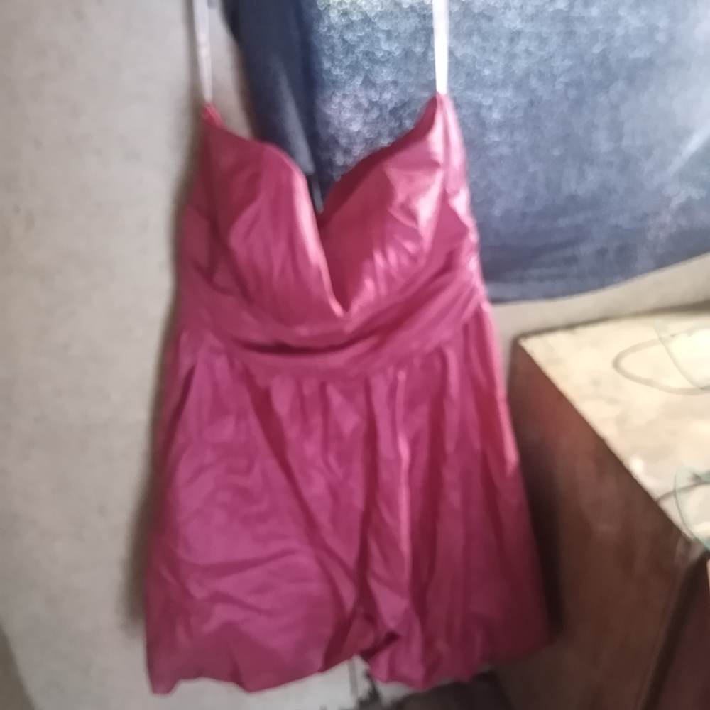 Strapless Pink Dress